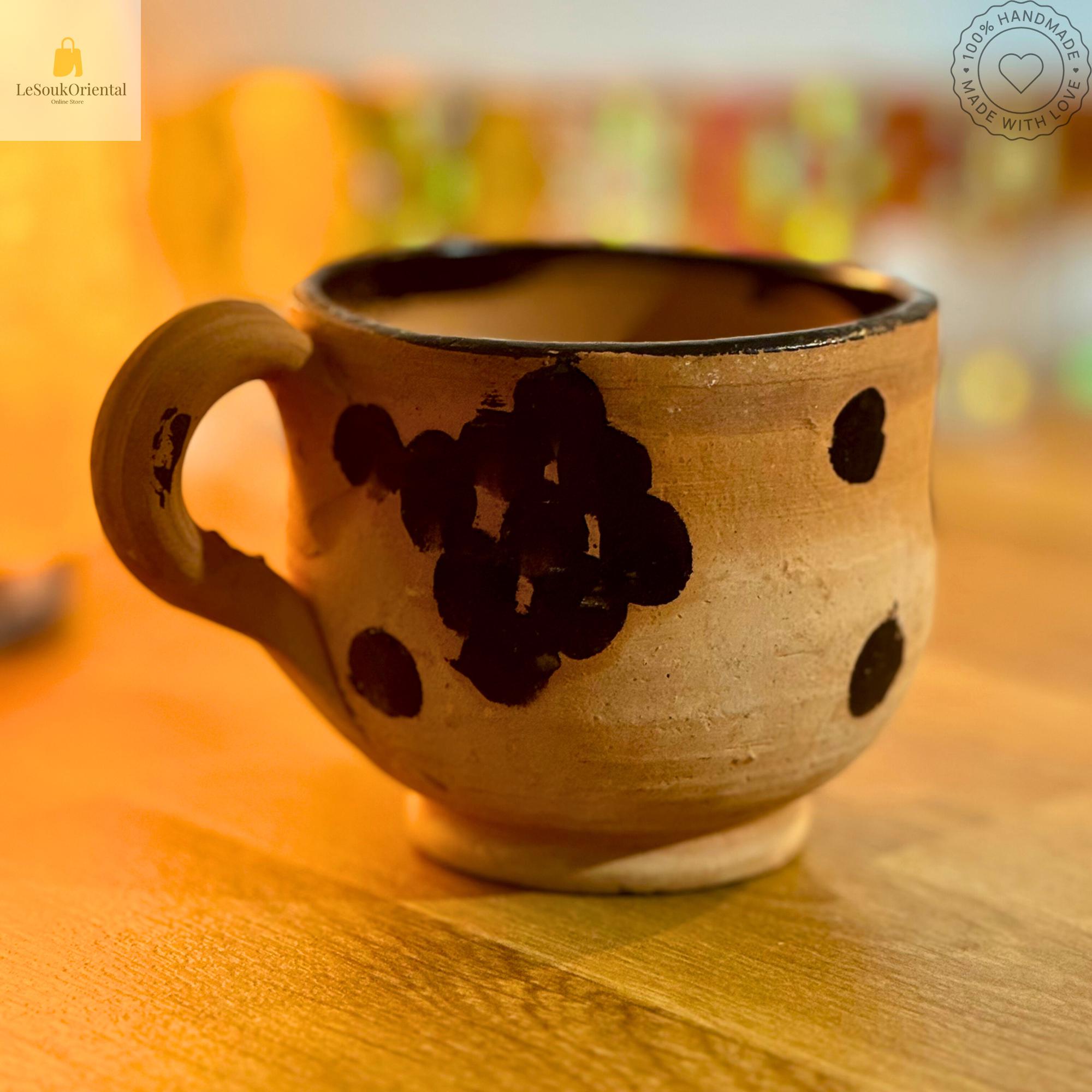Tasse orientale marocaine en argile