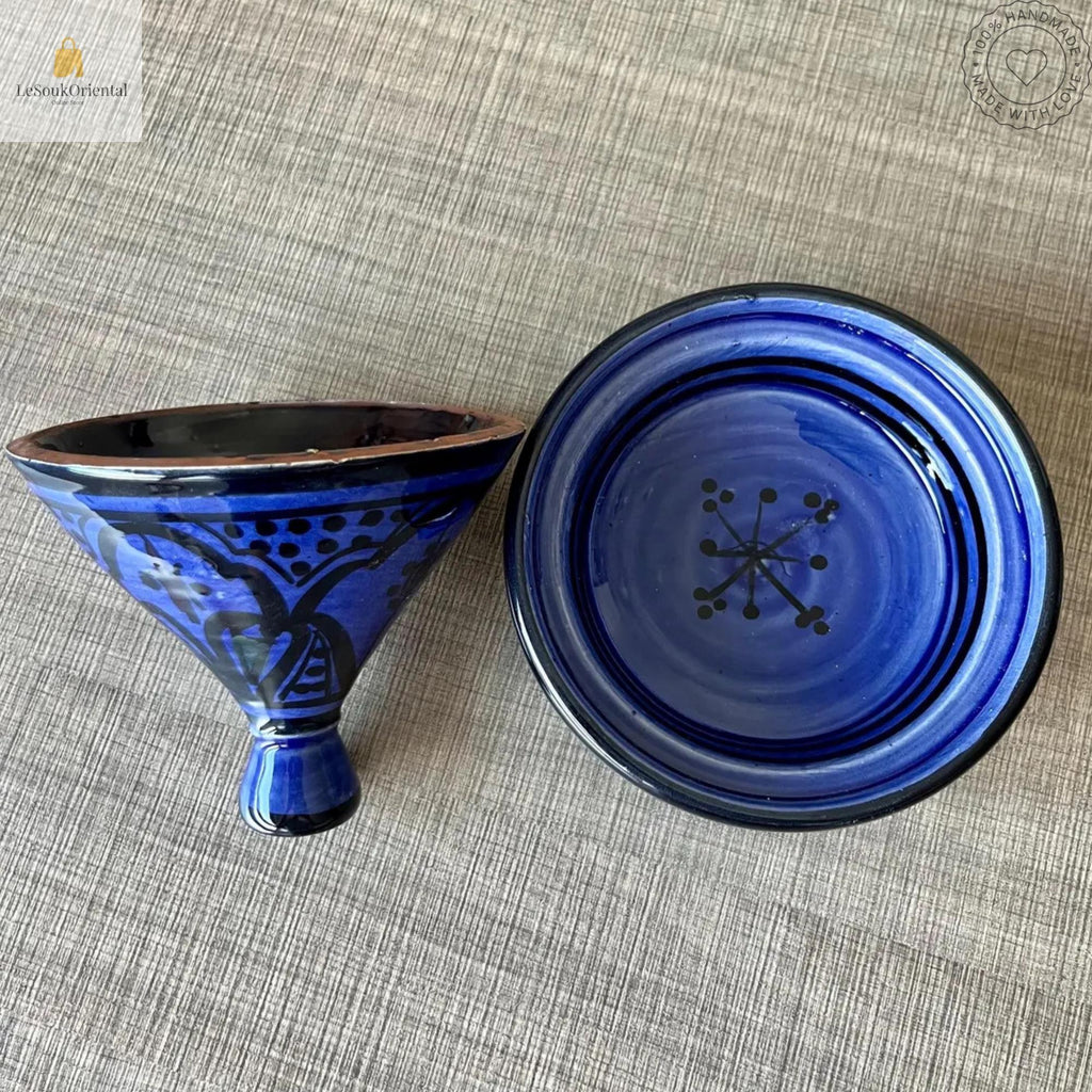 Petit tajine bleu